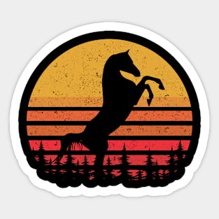 Vintage Horse Sticker